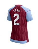 Aston Villa Matty Cash #2 Domácí Dres pro Dámské 2023-24 Krátký Rukáv